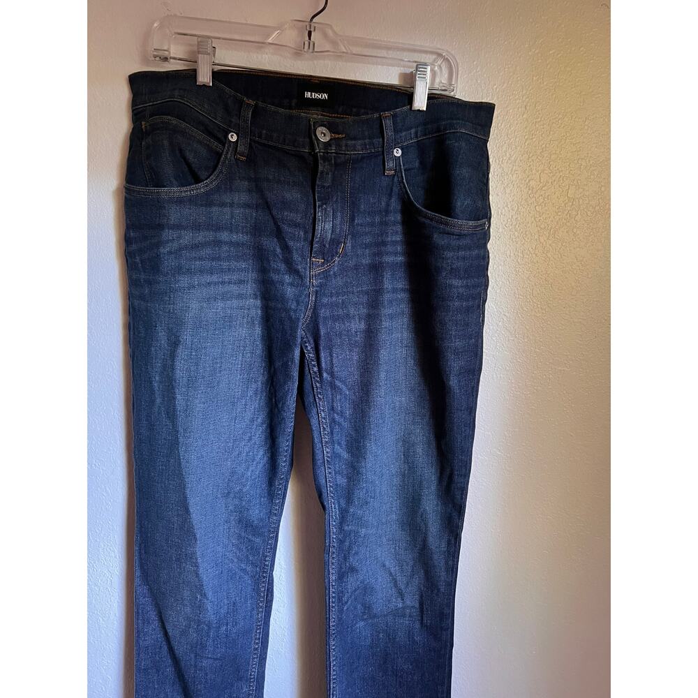 Hudson Jeans Mens Black Hatch Size 32